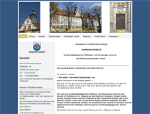 Tablet Screenshot of heinrich-feurstein-schule.de